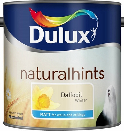 Dulux 2.5L Emulsion Daffodil White Matt