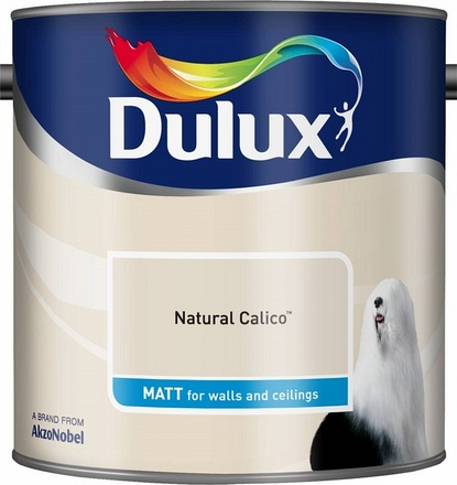 Dulux 2.5L Emulsion Natural Calico Matt