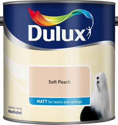 Dulux 2.5L Emulsion Soft Peach Matt