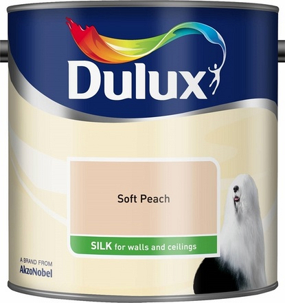 Dulux 2.5L Emulsion Soft Peach Silk