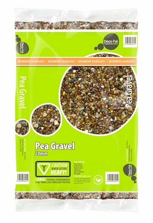 Pea Gravel 20mm Large Bag Stocked at selected stores only - Image