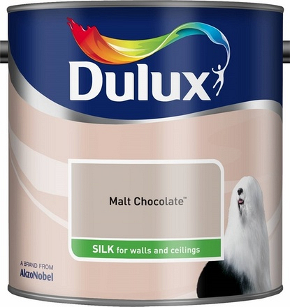 Dulux 2.5L Emulsion Malt Chocolate Silk