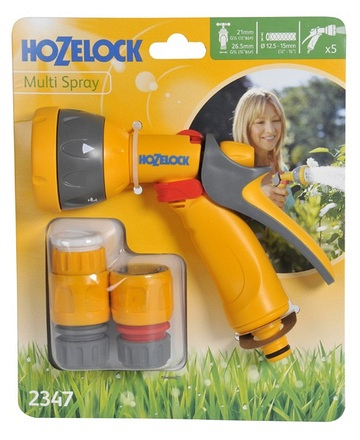 Hozelock Multi Spray Gun & Fittings 2347 - Image
