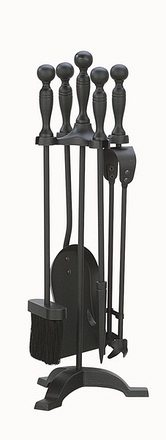 Manor Fireside Companion Set - Black - Image