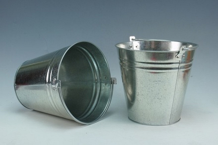 10 Litre Galvanised Bucket 10L - Image