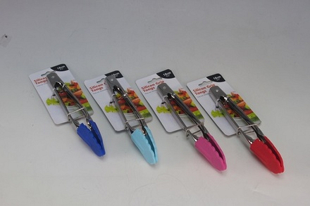 18cm Silicone Grip Tongs