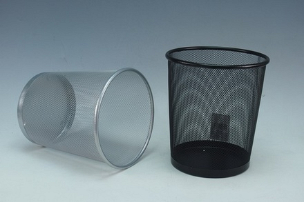 HD Wire Mesh Wastepaper Bin - Image