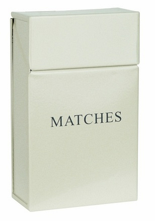 Manor Cream Match Holder (13x8x4cm) - Image