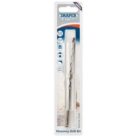 DRAPER EXPERT 5mm X 150mm Masonry Drill Bit 39264