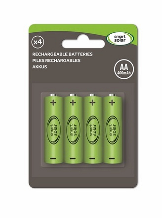 Smart Garden Pack of 4 x AA Rechargeable Batteries 600mA