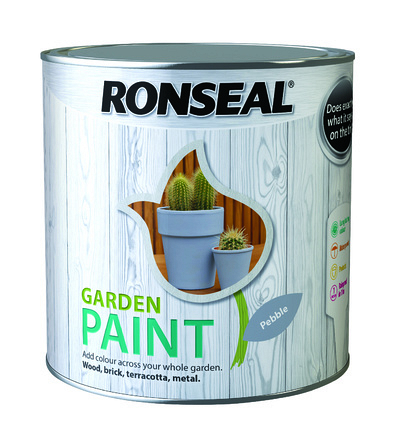 Ronseal Garden Paint Pebble 2.5L Like Garden Shades - Image