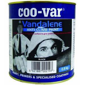 Coo-Var Vandelene Black Anti Climb Paint 1L - Image