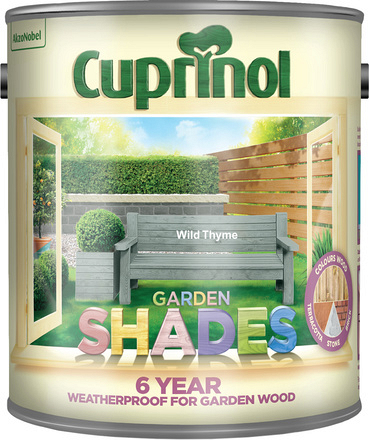 Cuprinol Garden Shades Paint Wild Thyme 2.5L - Image