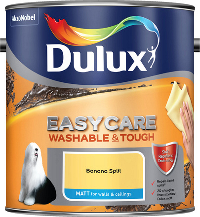 Dulux Easycare Banana Split Matt 2.5L - Image
