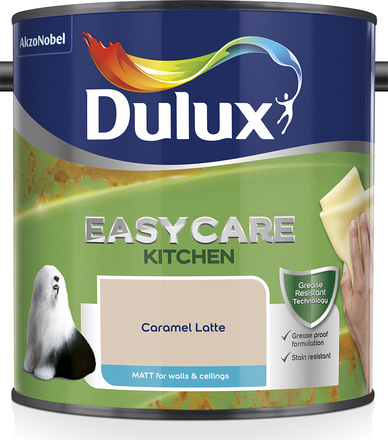 Dulux Easycare Kitchen Caramel Latte 2.5L - Image