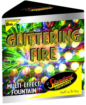 Glittering Fire Fountain Firework - Image