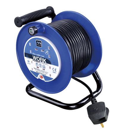 25m 13A Ext Reel LDCC2513/4BL-MP - Image
