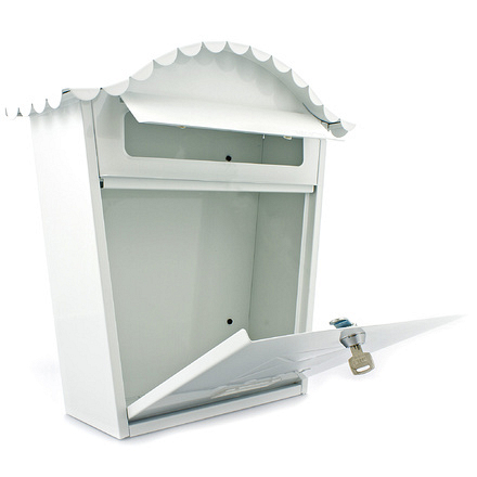 Classic MB01 Post Box White 2 - Copy