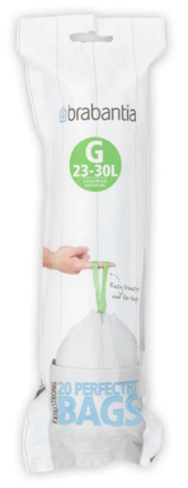 30L Bin Liners Brabantia. Pack 20 246265 - Image