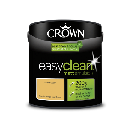 Crown Easyclean Mustard Jar 2.5L - Image