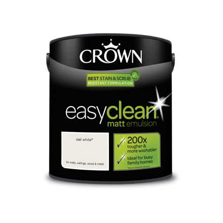 Crown Easyclean Sail White 2.5L - Image