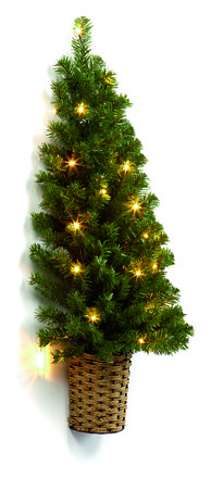 Half Tree Pre Lit 90cm - Image