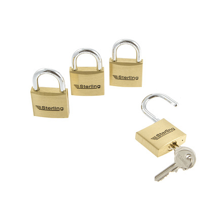 Premium Brass Open Shackle 40mm Padlocks BPL444 (4)