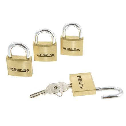 Premium Brass Open Shackle 40mm Padlocks BPL444 (5)