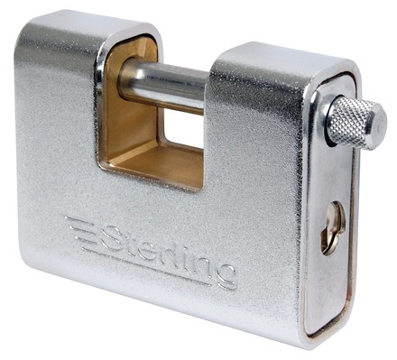 Armoured Steel Shutter Lock 81mm - Image