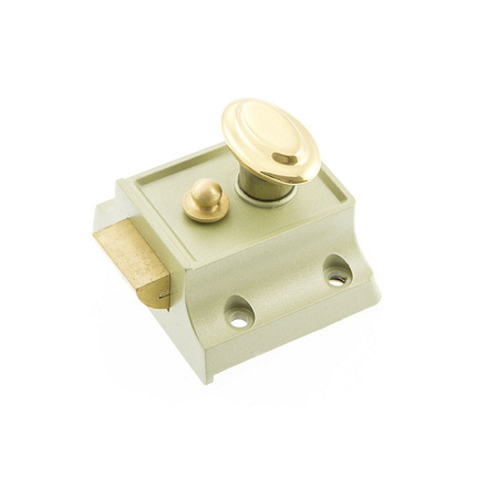 Narrow Nightlatch Champagne NLS201 (2)