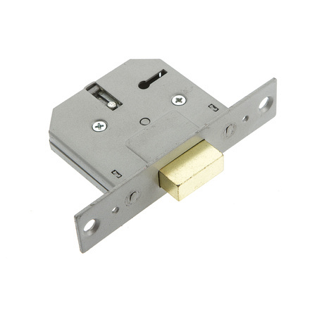 Mortice 3 Lever Deadlock 65mm Nickel MLD325N (2)