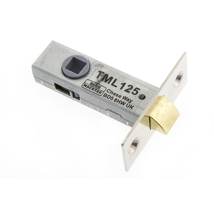 2.5 Mortice Latch Brassed TML125N - Image