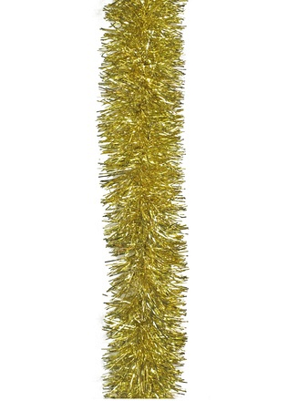 Gold Tinsel 2m - Image
