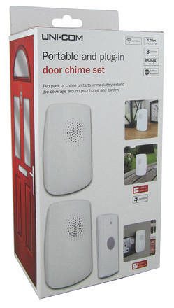 Uni-Com Plug In Door Chime 63766 - Image