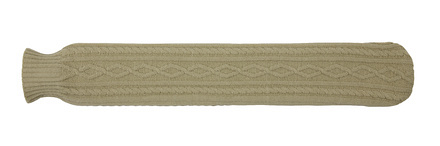 Knitted Long Hot Water Bottle - Image
