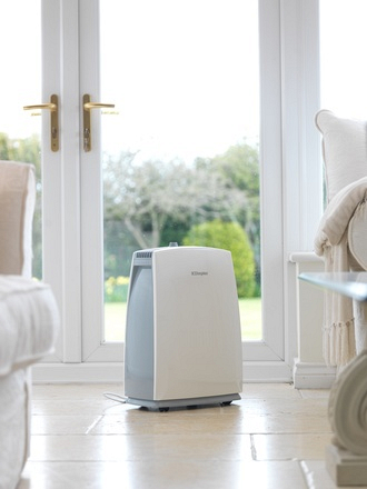 FTE16 Dehumidifier Portrait Lounge Room Shot
