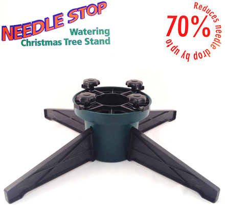 8ft Needle Stop Green Tree Stand - Image