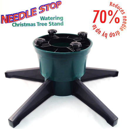 13ft Needle Stop Green Tree Stand - Image