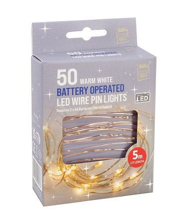 Wire Pin Lights 5m - Image