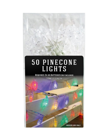 Pine Cone String Lights - Image