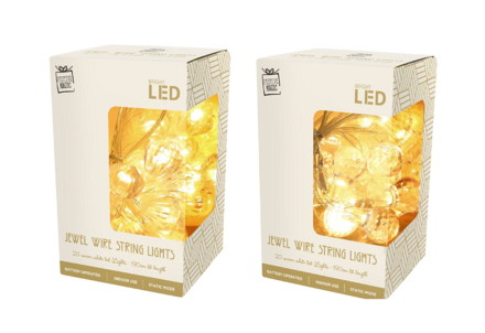 Jewel Wire Lights 20 LEDs - Image