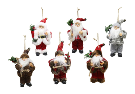 Santa Decoration 18cm - Image
