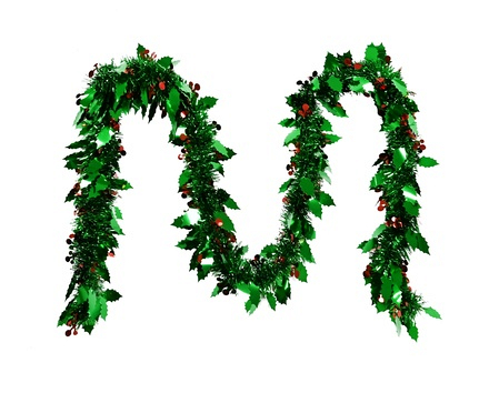 Holly tinsel 2m - Image