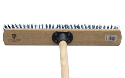 Stiff Synthetic Broom Head 18in - Image