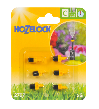 Hozelock Mist Micro Jet 6 Pack - Image
