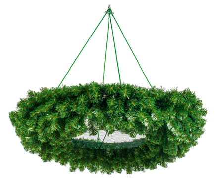 Display Hanging Wreath 1m - Image