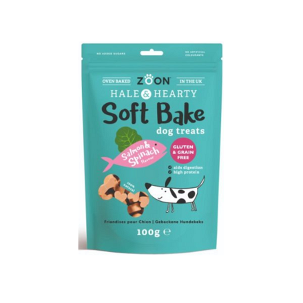 Soft Bakes Salmon and Spinach 100g - Image