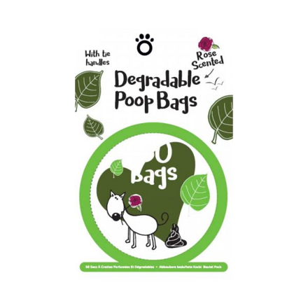 Degradable Scented Poop Bags 50 Bags - Image