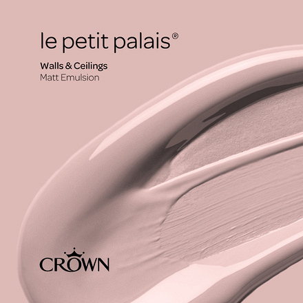 5096485 - Crown - Walls and Ceilings - Matt Emulsion - le petit palais - 2.5L - S6