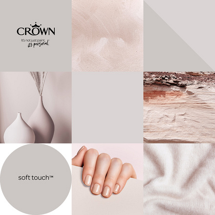 5096502 - Crown - Walls and Ceilings - Matt Emulsion - soft touch - 2.5L - S5